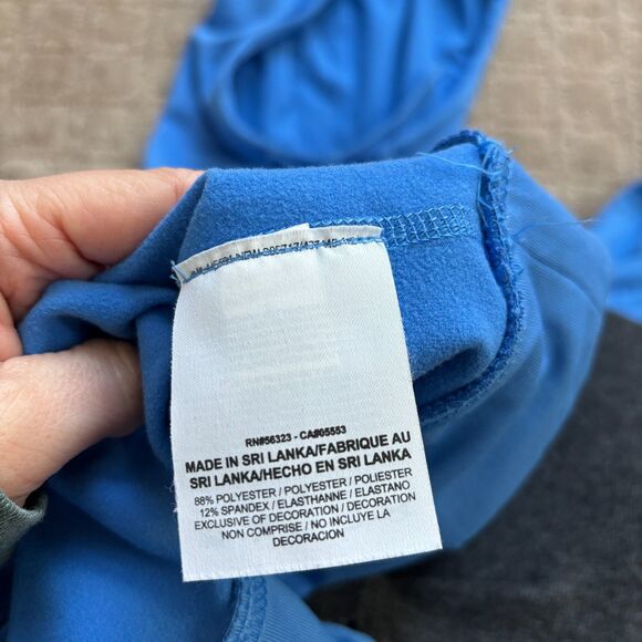 Nike Pro Hyperwarm Hoodie Sz Small Blue Hybrid Training Pullover Cold Weather - Picture 5 of 8